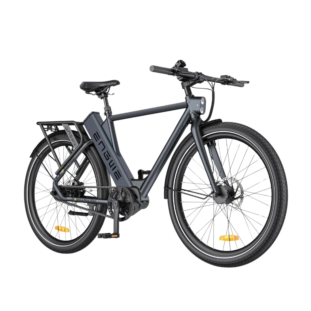 Electric bicycle Engwe P275 Pro – front three-quarter view, grey colour variant