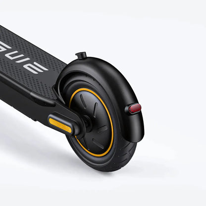 Electric Scooter Engwe Y10 features a sleek design with a durable wheel and integrated tail light for safety.