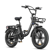 Electric Bike Engwe L20 Boost features a sleek design, sturdy frame, and oversized tires for versatile riding.