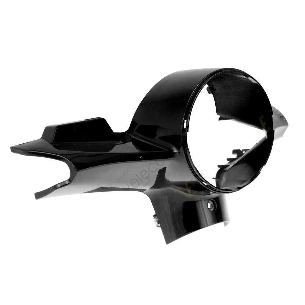 Black Headlight Cover for Veleco Faster and Veleco Draco – black headlight cover, side view