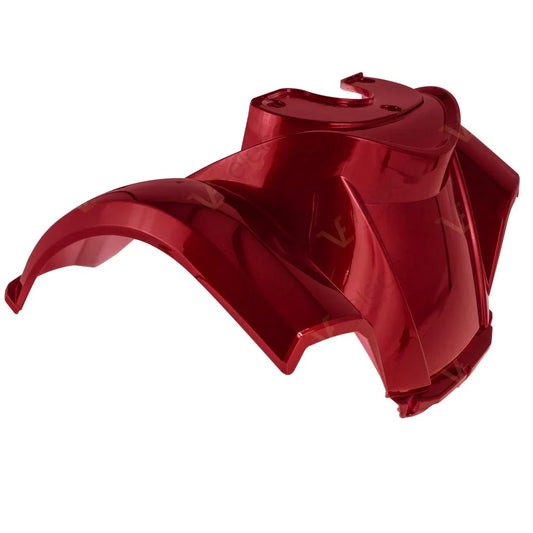 Red Front Fender for Veleco Faster – red front fender, angled view