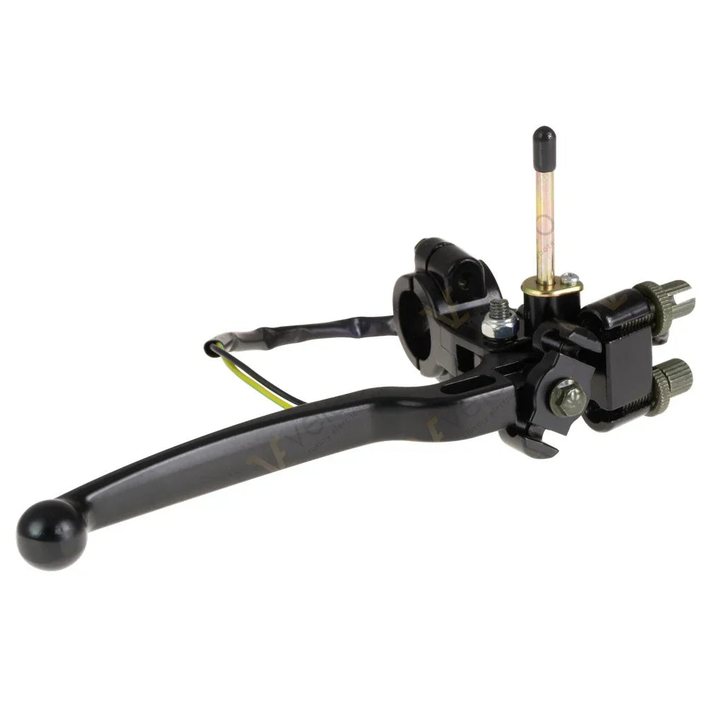 Left Brake Lever for Veleco Faster – black brake lever with wiring