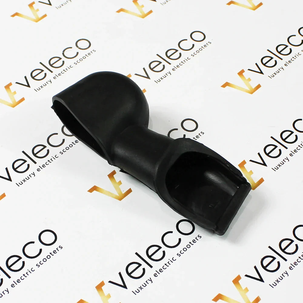 Upper Turn Signal Cover for Veleco Faster – black rubber turn signal cover