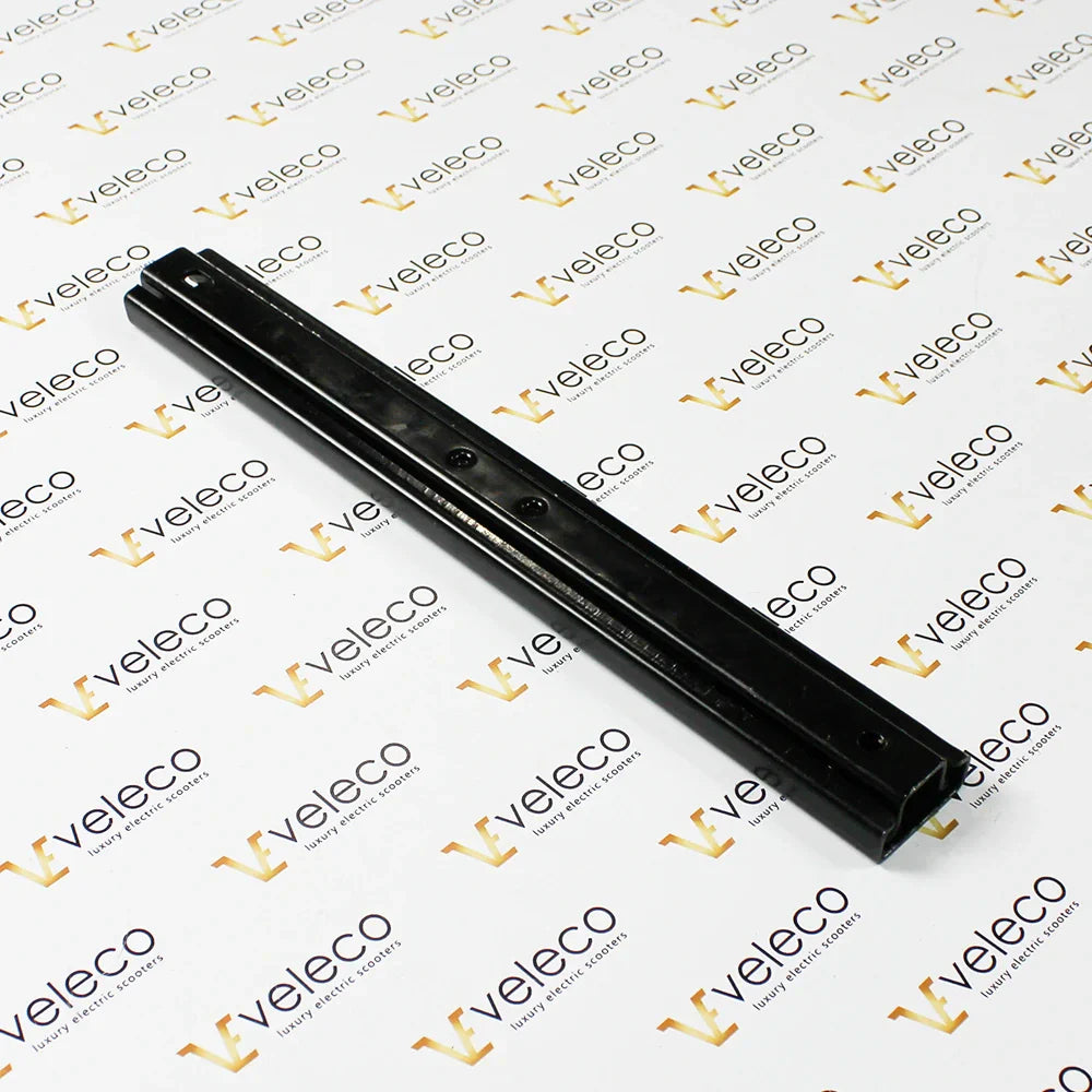 Left Seat Slideway for Veleco Faster – top three-quarter view