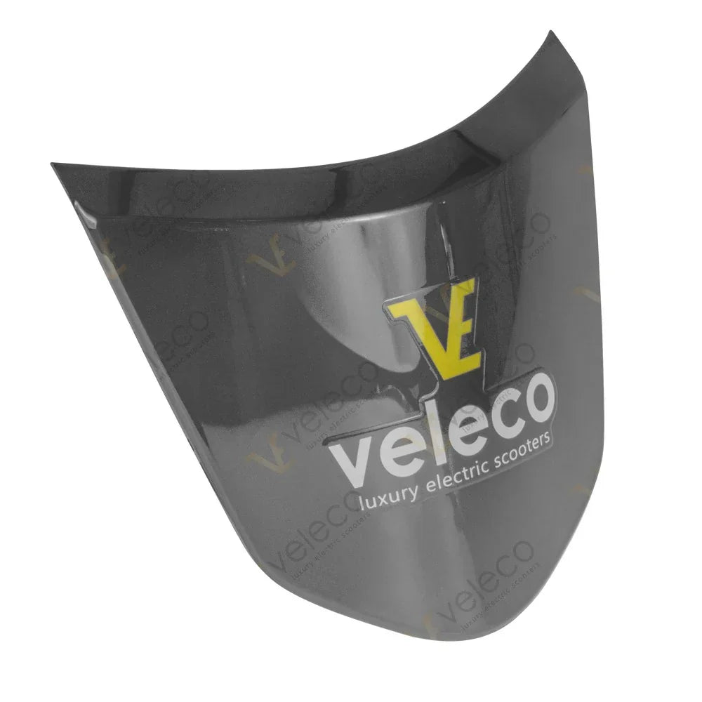 Gray Front Cover Cap for Veleco Faster – gray front cover cap, angled view