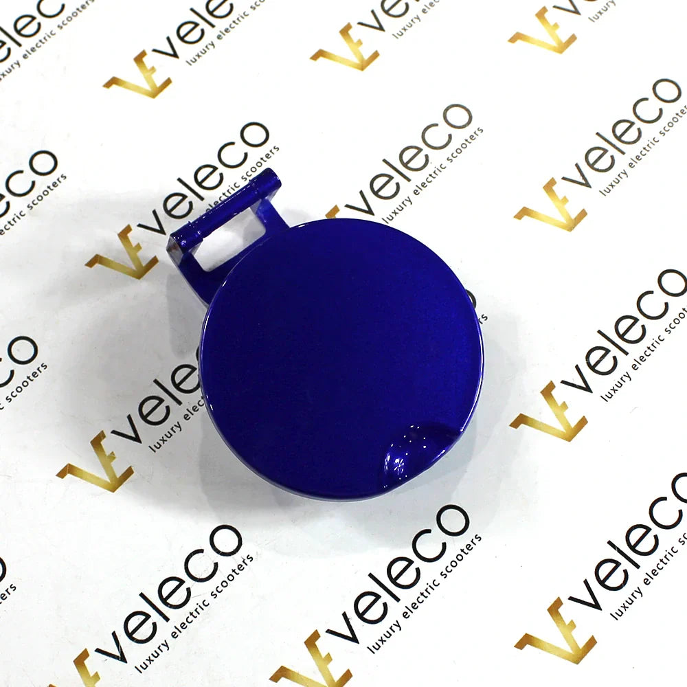 Blue Charging Flap for Veleco Gravis – blue circular charging port flap