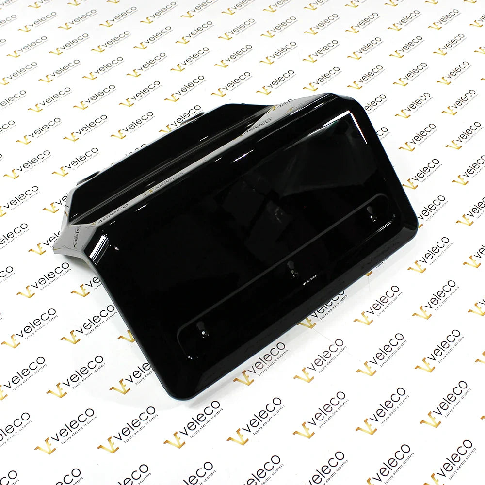 Black Trunk Lid for Veleco Gravis – glossy black trunk lid, angled view