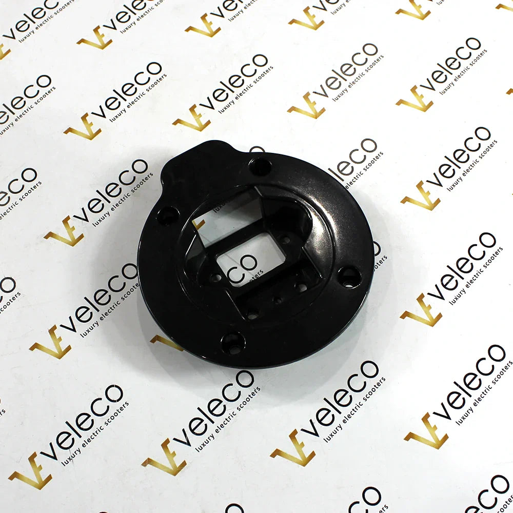 Charging Port Casing for Veleco Gravis – black circular charging port casing