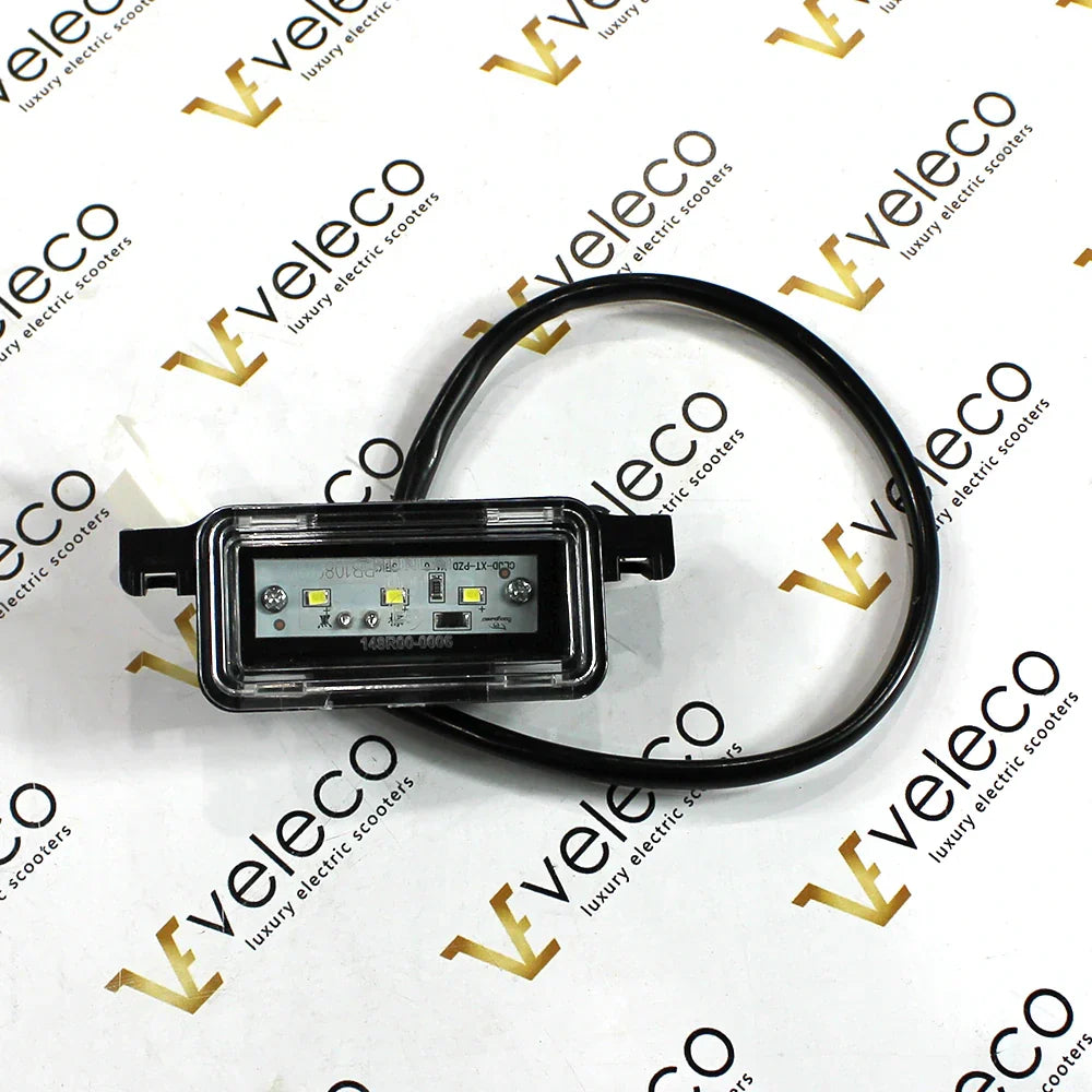 Lighting of registration plate Veleco Gravis