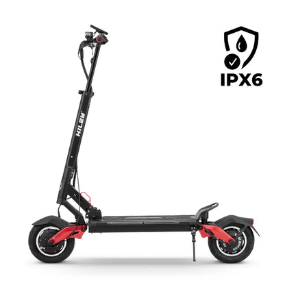Electric Scooter Hiley Tiger Max Gtr, sleek design, IPX6 water-resistant rating, robust tires, and durable frame.