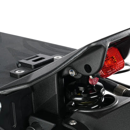 Electric Scooter Hiley Tiger 10 Gtr features robust build, spring suspension, and a tail light for safety.