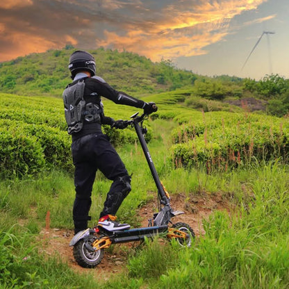 Electric Scooter Hiley Tiger King, rugged design ideal for off-road adventures, stylish and powerful.