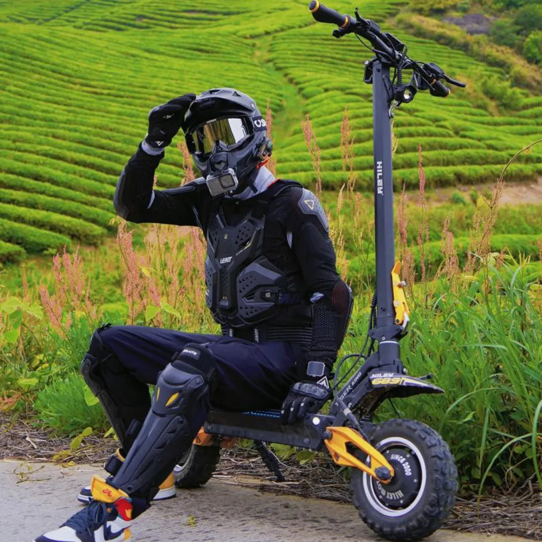 Electric Scooter Hiley Tiger King, featuring rugged design, off-road capabilities, and stylish aesthetics.