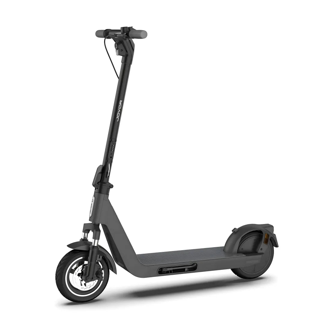 Electric scooter Joyor LiteGo – front three-quarter view, white background