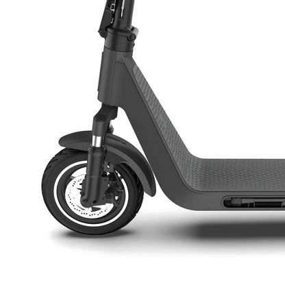 Electric Scooter Joyor Litego features a sleek, modern design with a sturdy frame, a textured footboard, and robust tires.