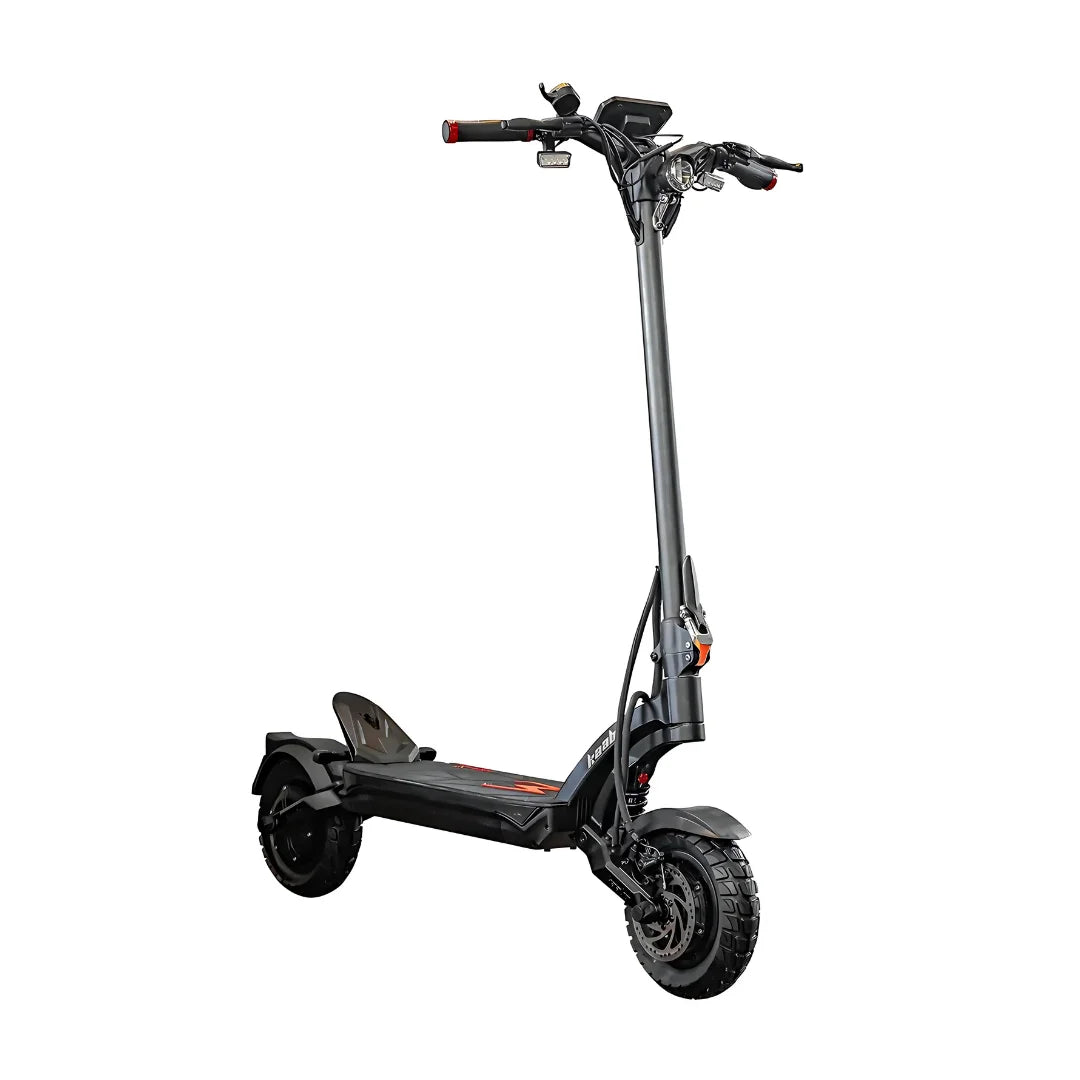 Electric scooter Kaabo Mantis X Plus – rear three-quarter view