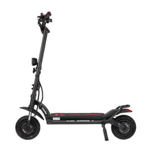 Electric Scooter Kaabo Wolf Warrior X Plus, sleek black design, durable frame, and robust tires for stability.