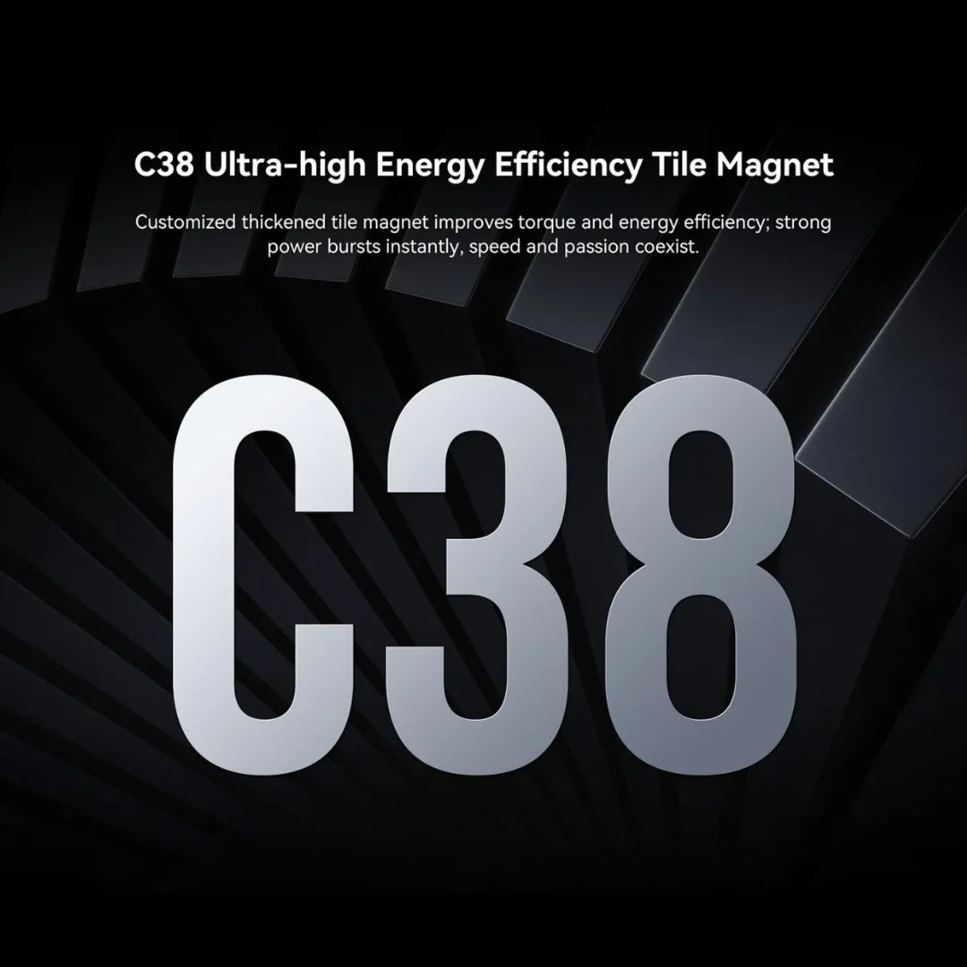 Electric Unicycle Kingsong F22 Pro features C38 Ultra-high Energy Efficiency Tile Magnet for improved speed.