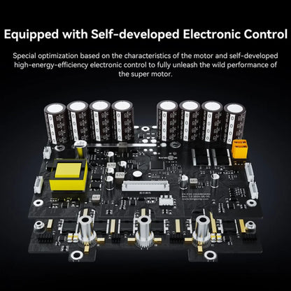 Electric Unicycle Kingsong F22 Pro features a self-developed electronic control board for optimized performance.