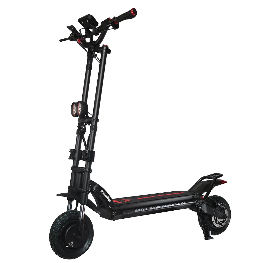 Electric scooter Kaabo Wolf Warrior X MAX – front three-quarter view