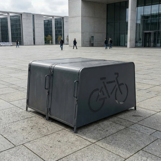 Kaluu CITY BOX | Ladestation und Schließfach für Elektrofahrräder