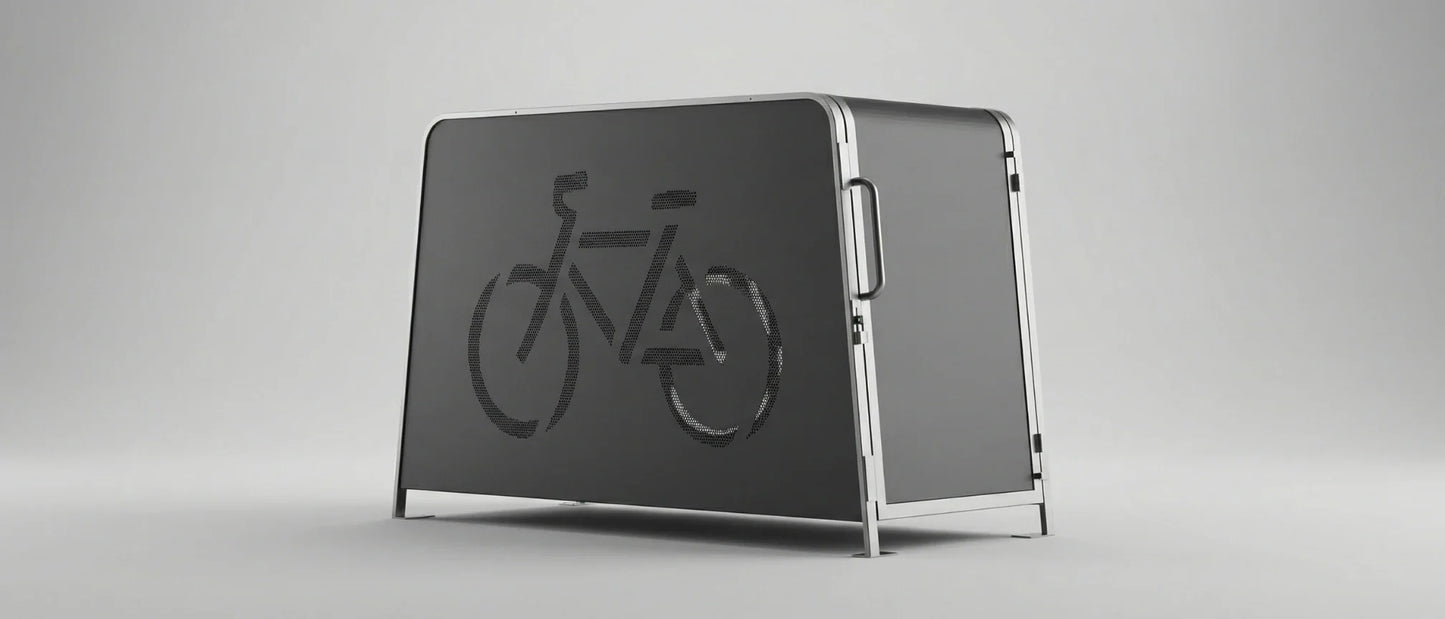 Kaluu CITY BOX | Ladestation und Schließfach für Elektrofahrräder