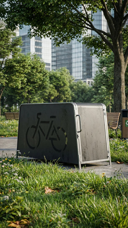 Kaluu CITY BOX | Ladestation und Schließfach für Elektrofahrräder