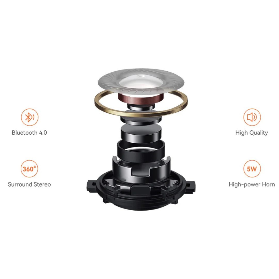 Electric unicycle KingSong 16S – exploded view of internal speaker components