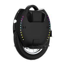 Electric Unicycle Kingsong 18xl features a sleek design with LED lights, durable tire, and built-in handle for portability.