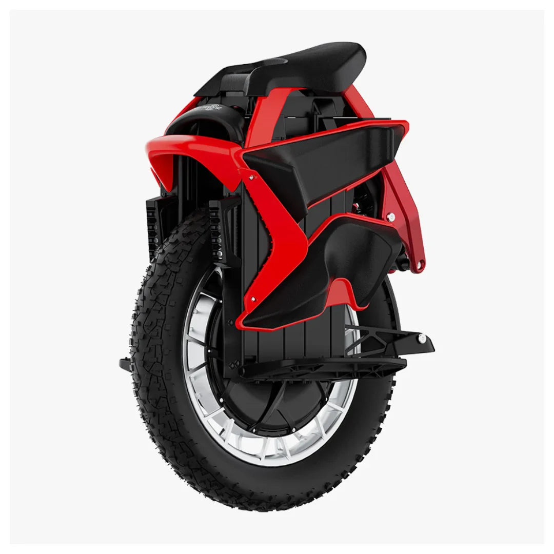 Electric unicycle KingSong S22 Pro+ – red colour variant, front three-quarter view