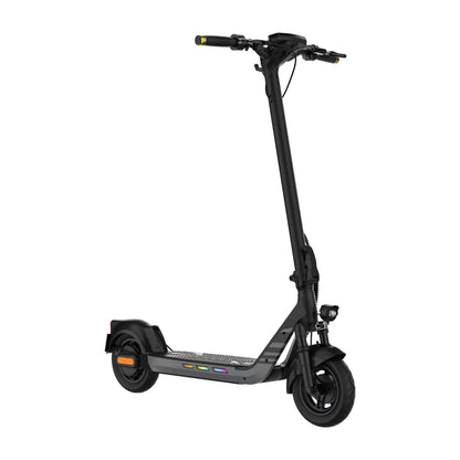 Electric Scooter Kingsong N14 features a sleek black design, sturdy frame, and ergonomic handlebars.