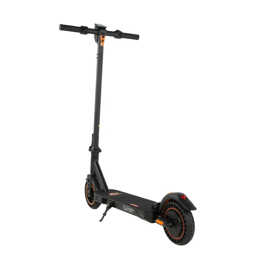 The Kukirin S1 Max electric scooter features an elegant design and robust wheels