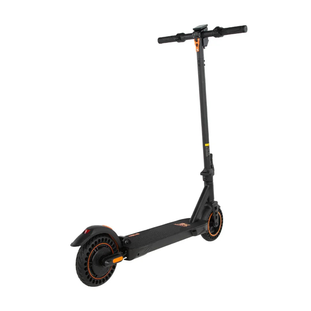 Kukirin S1 Max electric scooter with elegant black design and big wheels, ready to ride