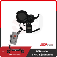 LCD Display with NFC Reader and Chips