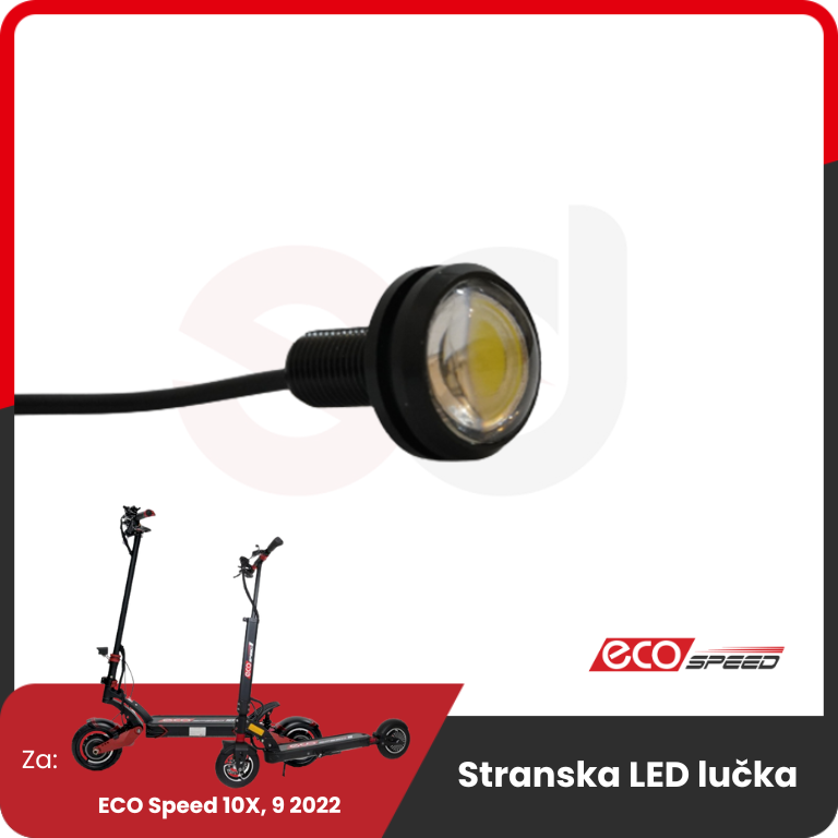 Side LED Light for ECO Speed – single side LED light