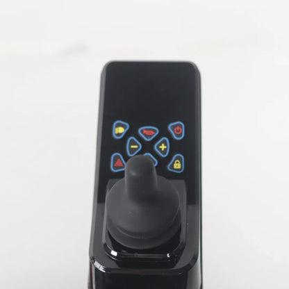 Electric Mobility Scooter Mijo Md08 features a control panel with joystick and multifunction buttons for ease of use.