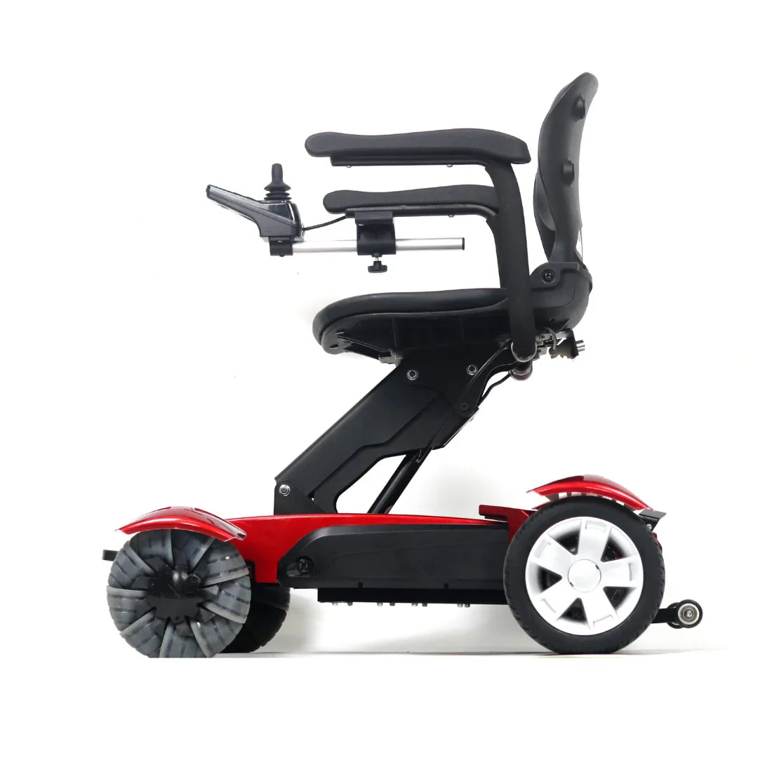 Electric Mobility Scooter Mijo Md08 features a sleek design, adjustable seat, and sturdy construction for comfort.