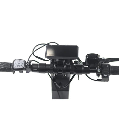 Electric Handbike Mijo Mt03 features a sleek handlebar with a digital display and intuitive control buttons.