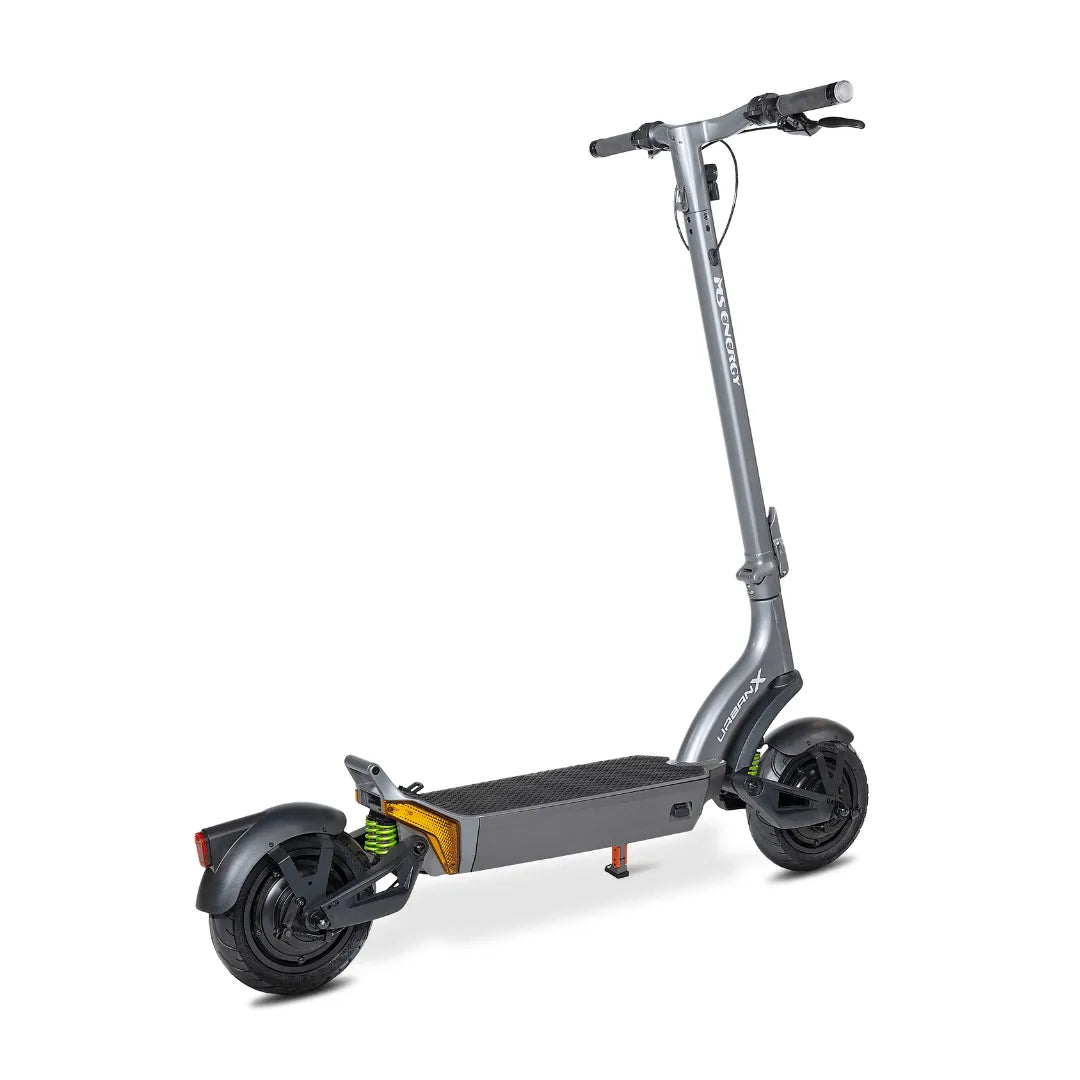 Electric Scooter Ms Energy Urban X features a sleek design, durable frame, and comfortable grip.