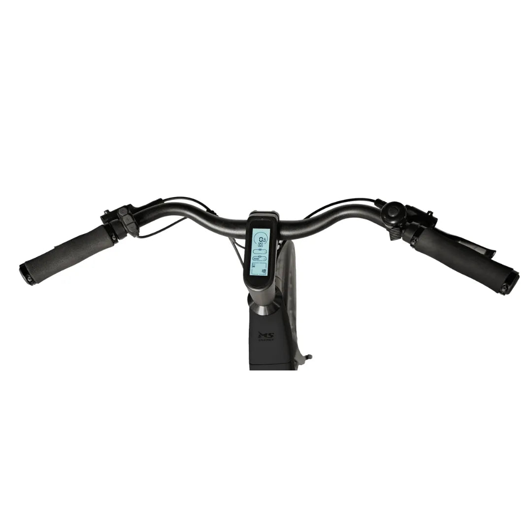 Electric bicycle MS Energy C300 – handlebar and display close-up