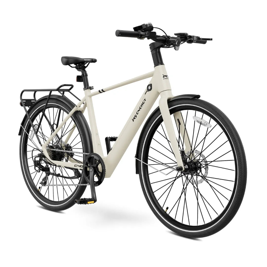 Electric bicycle MS Energy C40 – front three-quarter right view