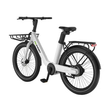 Electric Bike Ms Energy Cityzen C102 features a sleek design, practical rear rack, and durable tires, perfect for city commuting.
