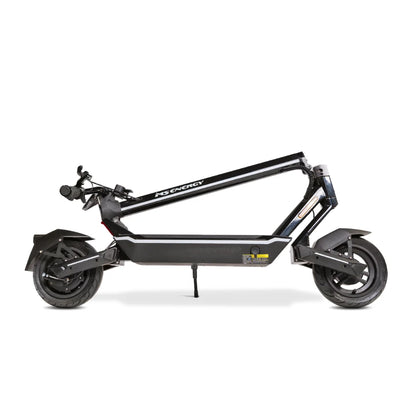 Electric Scooter Ms Energy Flare features a sleek, compact design with a folding mechanism for easy storage.