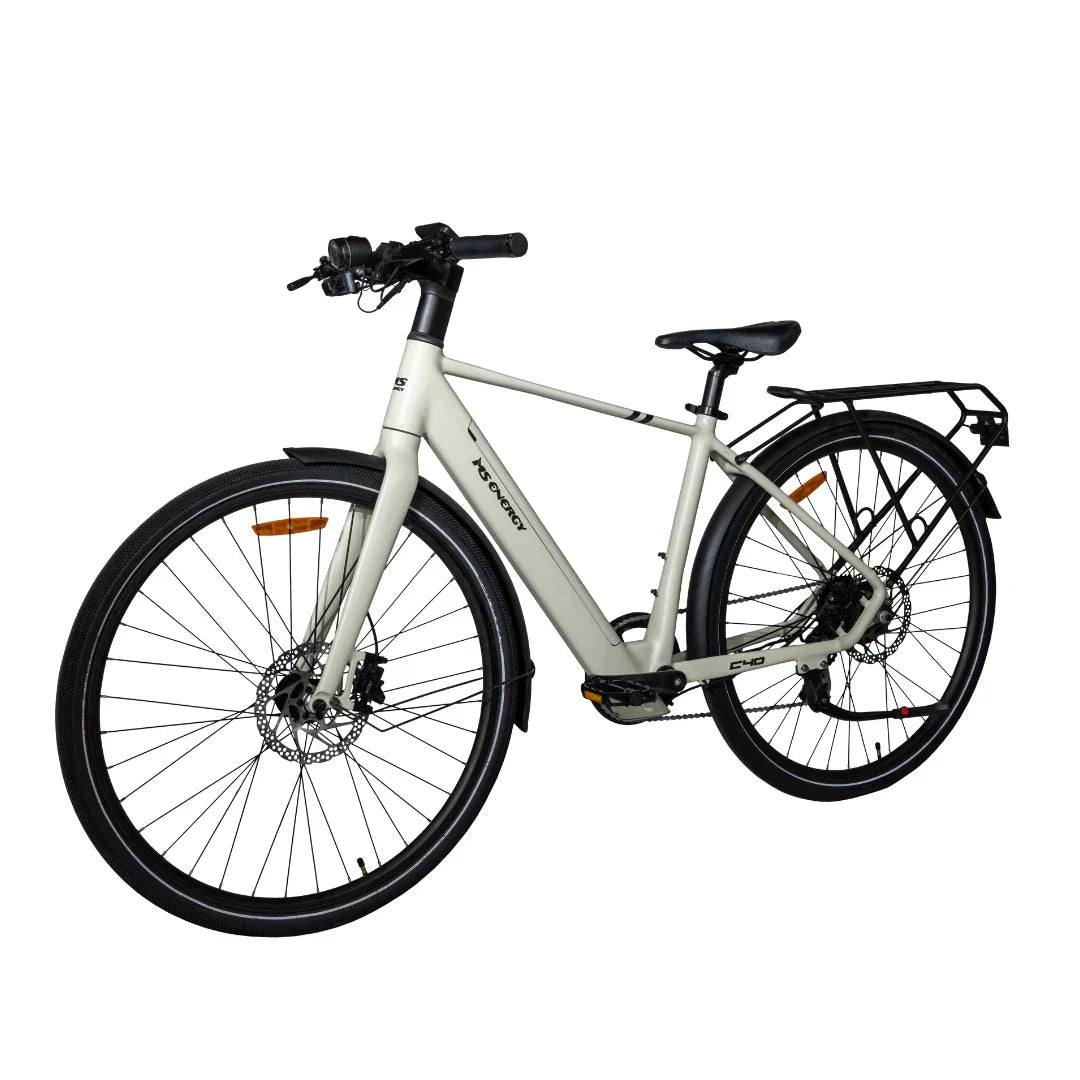 Electric bicycle MS Energy C40 – front three-quarter left view