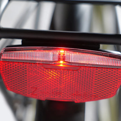 Electric Bike Ms Energy C300 features a bright red rear light for enhanced visibility and safety.