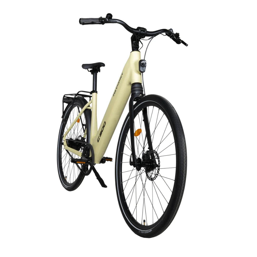 Electric Bike Ms Energy C300, featuring a sleek design, sturdy frame, and comfortable riding posture.