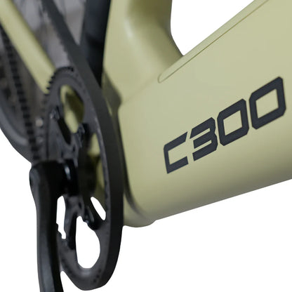 Electric Bike Ms Energy C300 features a sleek design, highlighting the C300 branding and a modern drivetrain.