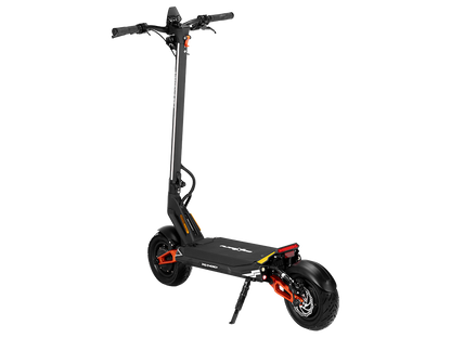 Electric Scooter Ms Energy Flare X Pro features a sleek design, durable construction, and vibrant accents.