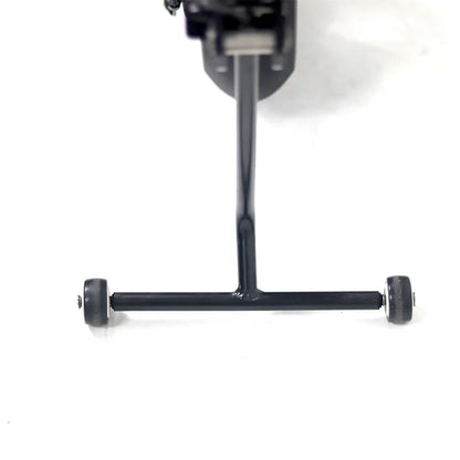 Electric Handbike Mijo Mt01, features a sturdy black support frame with wheels for stability and transport.