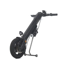 Electric Handbike Mijo Mt01, sleek design with compact folding frame, features single front wheel and handlebar.